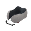 Camel hump cool solid color memory foam U-shaped pillow, Kanglewu business travel office neck pillow, ice bubble neck protection pillow wholesale Item Picture